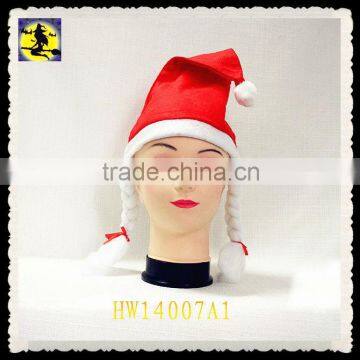 Cute Red Felt Children's Christmas Hat for Sale