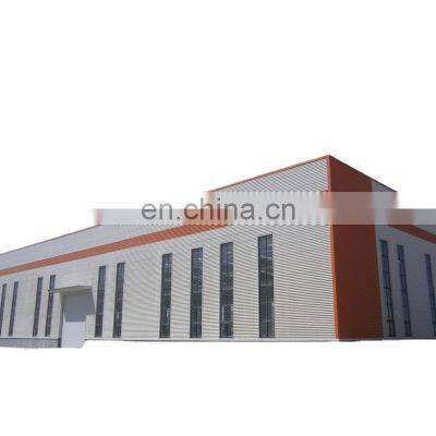 New Design Prefabricated Building Steel Structure Double Span Workshop