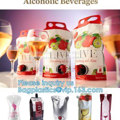 Drink Pouches, Smoothie Juice Pouches, Cold & Hot Drinks, Soup Bags, BIB Package, Cold Coffee Package photo-4