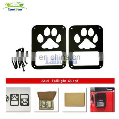 J216 for Jeep for Wrangler JK Headlight Taillight Parking Light Bracket Cover for Jeep Grille photo-2