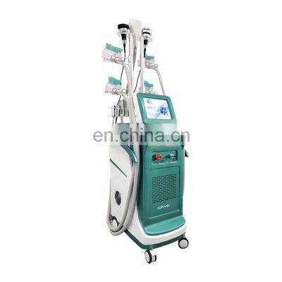 CE approval Vertical 5 heads cryolipolysis 360 degree new style professional vertical cryolipolysis freeze fat machine