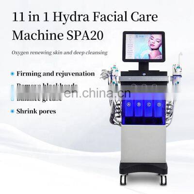 11 in 1 Water Oxygen Hydro Dermabrasion Aqua Peel Facial Removal Black Head Face Lifting Microdermabrasion Beauty Instrument photo-2