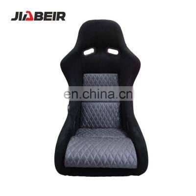 Custom logo color fiber glass carbon fiber  racing seat bucket car seat