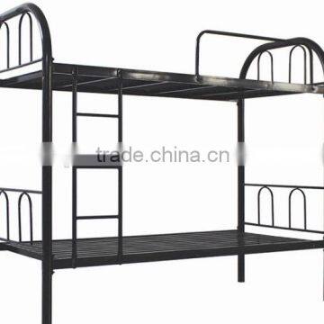 (DL-B1) Cheap Easy Assembled Adult/military Metal Bunk Beds in Black photo-3