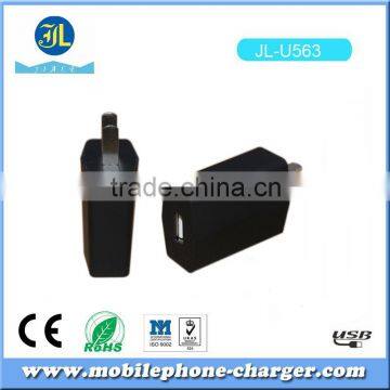Used Mobile Phone Single USB Port Travel Charger 5W With High Efficiency