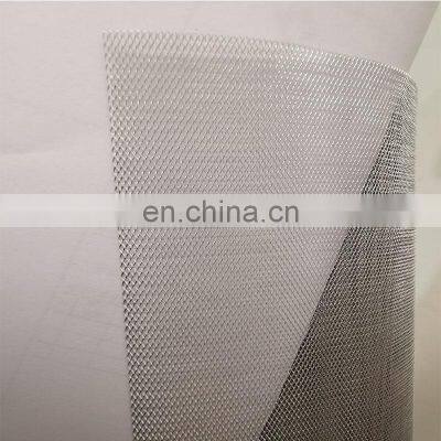 Small Hole Stainless Steel Expanded Metal Diamond Shape Wire Mesh Panel For Filter