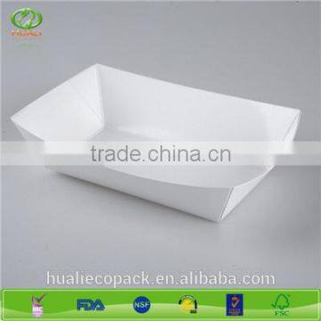 Easy taken away paper french fries tray
