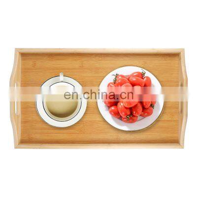Serving Tray Kitchen Food Tray With Handles Serving Platters Tray Great for Dinners Party Table Breakfast photo-2