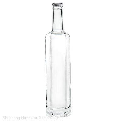 700Ml Pewter Metal Labels Rum Whiskey Whisky Vodka Gin Spirits Glass Bottle