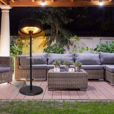 8 Hours Timer 1500W Patio Wall Mounted Electric Heaters Ruby Infrared Heater photo-3