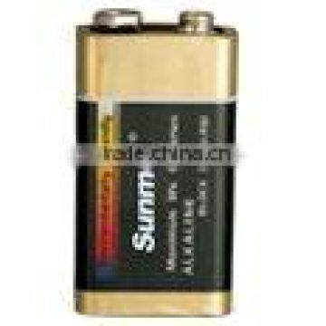 super alkaline 6LR61 battery 9V battery