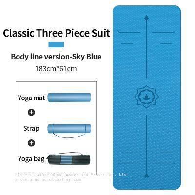 Tomshoo Yoga Mat Agaro Tpe Yoga Mat Custom Print High Quality