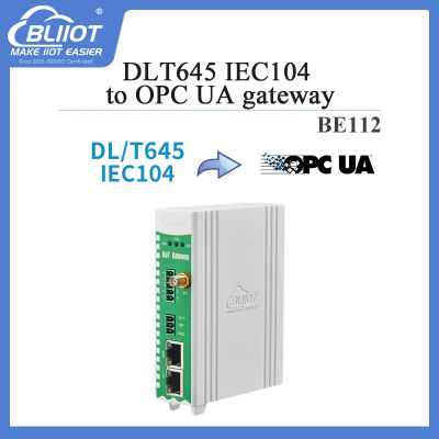 RJ45 Ethernet Port DLT645 IEC104 to OPC UA Grid Protocol Converter