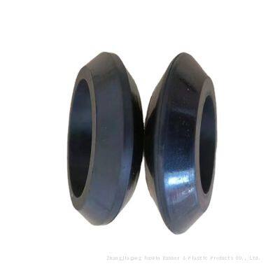 High Quality Industrial Use Return Rubber Disc Idler Roller Rubber Conveyor Roller Ring for Concrete Batching photo-3