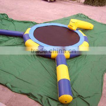 Inflatable trampoline, jumping Inflatable water floating for games