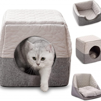 2024 Hot selling Winter Warm Dog and Cat Nests, Small and Medium sized Dog Mats, Anti Dirt and Cold Pet Supplies