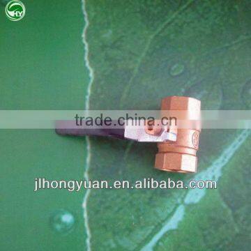 Female threaded brass ball valve(hot melting)