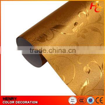 Colorful laminating wrap metalized PVC decorative film for decoration