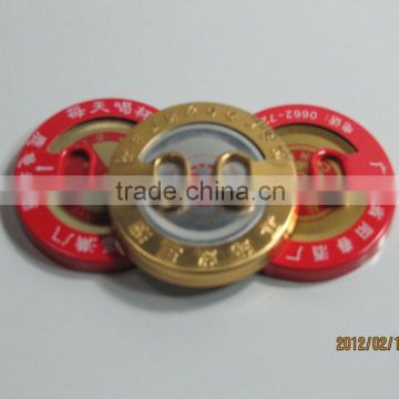 double Pull-ring aluminum cap