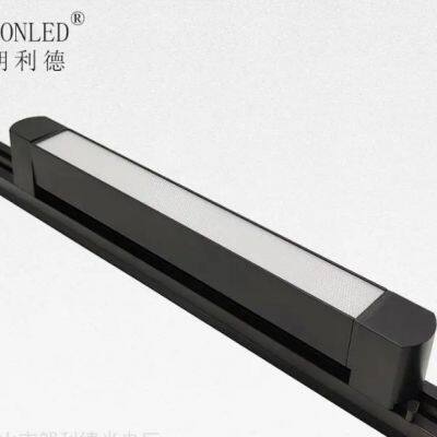 High Quality  LED Linear Track Light for Store Modern Design Aluminum Body 2 Wires Track Lighting System