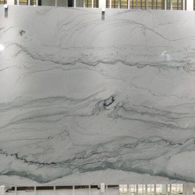 Luxury Stone Natural Quartzite‌ Calacatta Quartz Slab for Wall photo-4