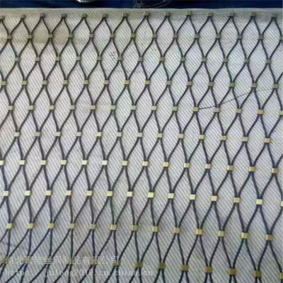 Malla de cable de acero inoxidable tejida para seguridad contra caídas con marco, red de seguridad para arquitectura