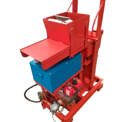 Industrial diesel Hydraulic Clay Brick Making Machin with Multiple Mold Options
