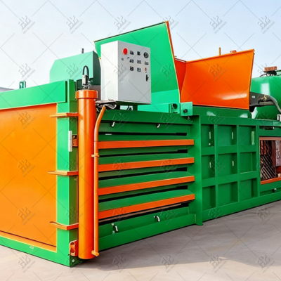 Cardboard Box Baler Machine Corrugated Balencer for Plastic Waste Cardboard Recycling photo-2