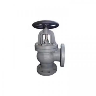 Wholesale Flanged Angle Valve JIS F7354 Cast Iron Marine Valve 5K/10k High Quality photo-2