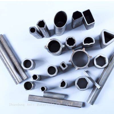 Elliptical Rectangular Hexagonal Various Non-circular Shapes Seamless Steel Pipes photo-3