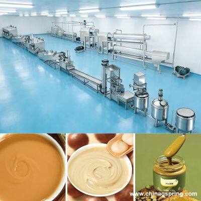 Коммерческий аппарат для изготовления питьевой пасты из арахиса. Промышленная линия по производству питьевой пасты из арахиса. Промышленная линия по обработке питьевой пасты из арахиса для орехов, кунжута и миндаля.