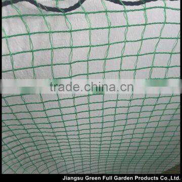 HDPE /PP safety plastic netting barrier trellis net for sports court and anti animals