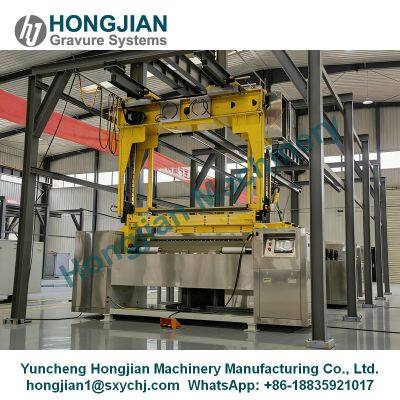 Rotogravure Cylinder Automatic Plating Line for Fully Automatic Cylinder Production