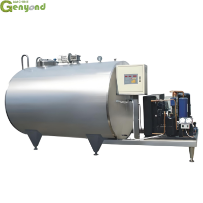 Tanque de armazenamento de resfriamento de leite ecológico para fábrica
