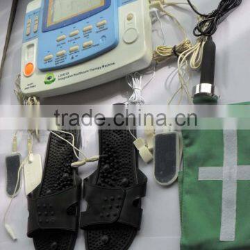 Professional smart therapeutic equipment with ultrasound and laser,heating,e-cupping EA-F29