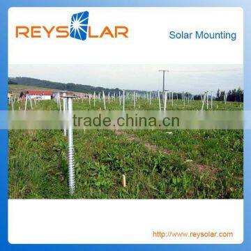 PV Mounting Solar Galvanized Steel Ground Screw/ Solar Panel Mounting Ground Anchors