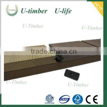 Wood plastic composite decking clip