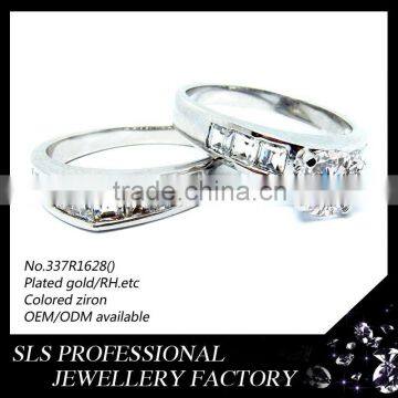 2015 Couple Rings for Romantic Valentines' Day Gift Forever Meaningful Wedding Ring Silver photo-5
