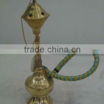 Cast Brass Hukka