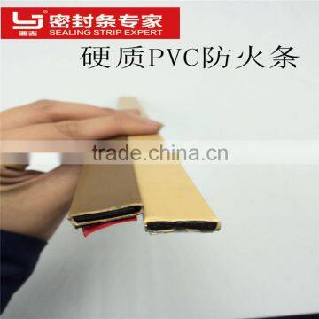 PVC casing containing intumescent strip