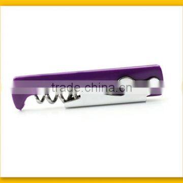 purple functional plastic bottle opener