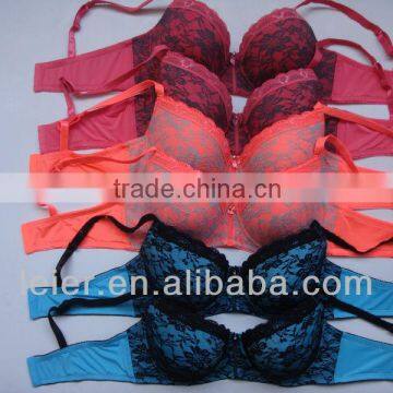 Plus size bra/boyleg set