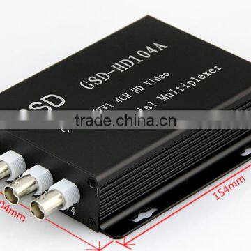 4 Channel Cctv Ahd/cvi/tvi Video Coaxial Multiplexer for Cctv Cameras photo-4