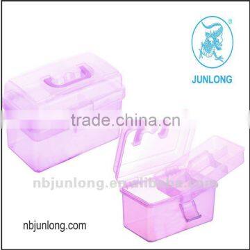 plastic transparent tool box