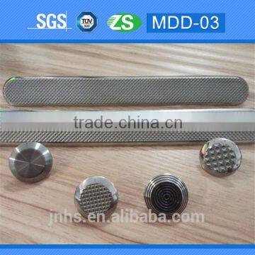 Stainless steel tactile indicator guiding stud for blind warning