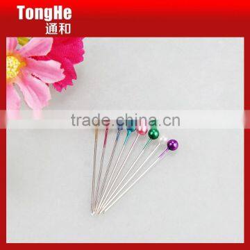 Colorful Ball Head Pin Pearl Head Pins, Garment Accessories
