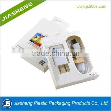 China factory wholesale customized USB charger cblister plastic packaging