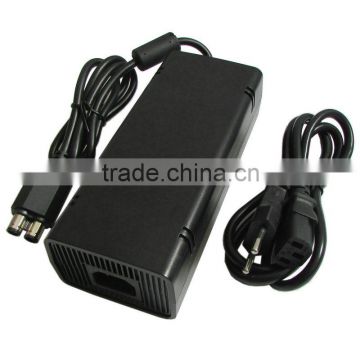 Black EU Plug / US Plug AC Power Supply / AC Adapter for XBOX360 Slim Console