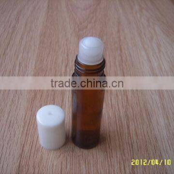 Top Quality 10ml Brown Roll On Glass Bottles With Roller Ball and Black Screw Cap photo-3