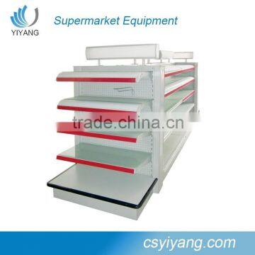 Popular newest design cosmetic rack shelving system